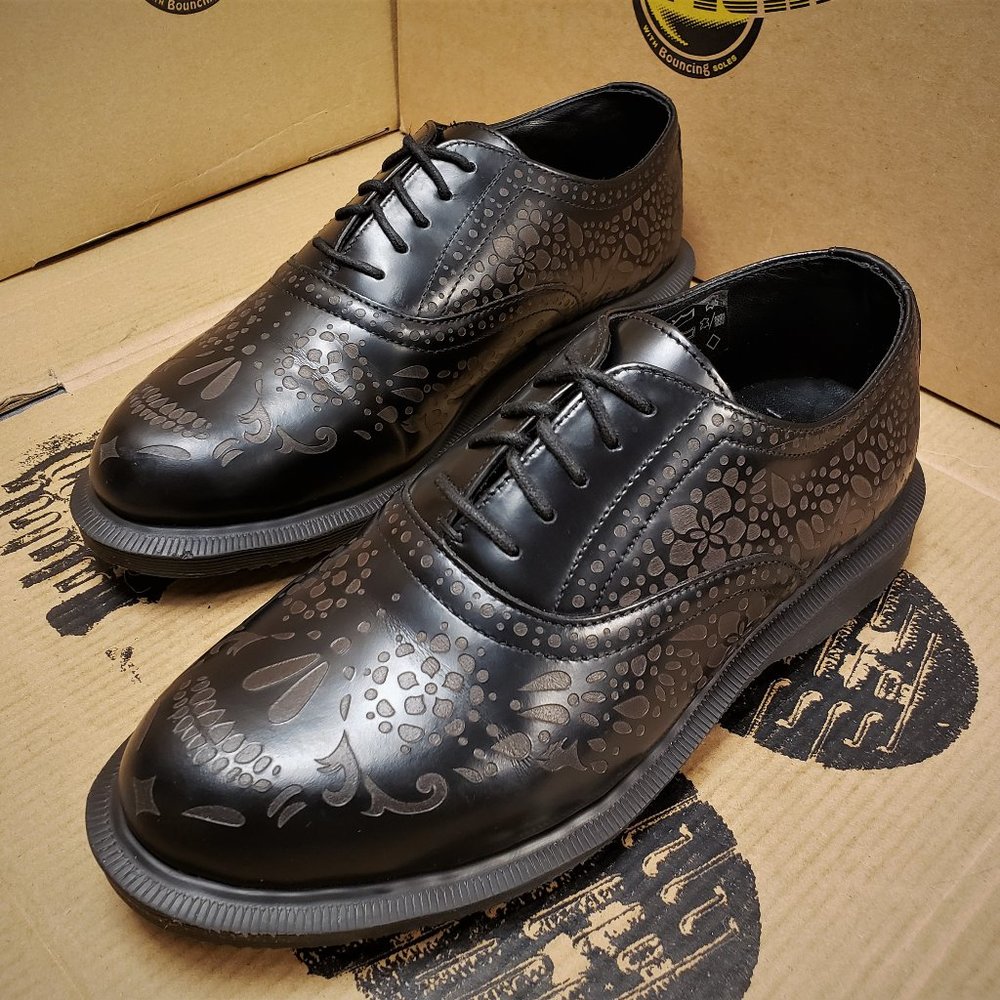 Sold❤Dr. Martens / Aila / Sugar Skull - Picture 3 of 13